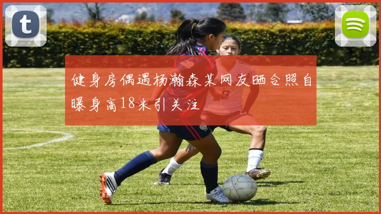 健身房偶遇杨瀚森某网友晒合照自曝身高18米引关注